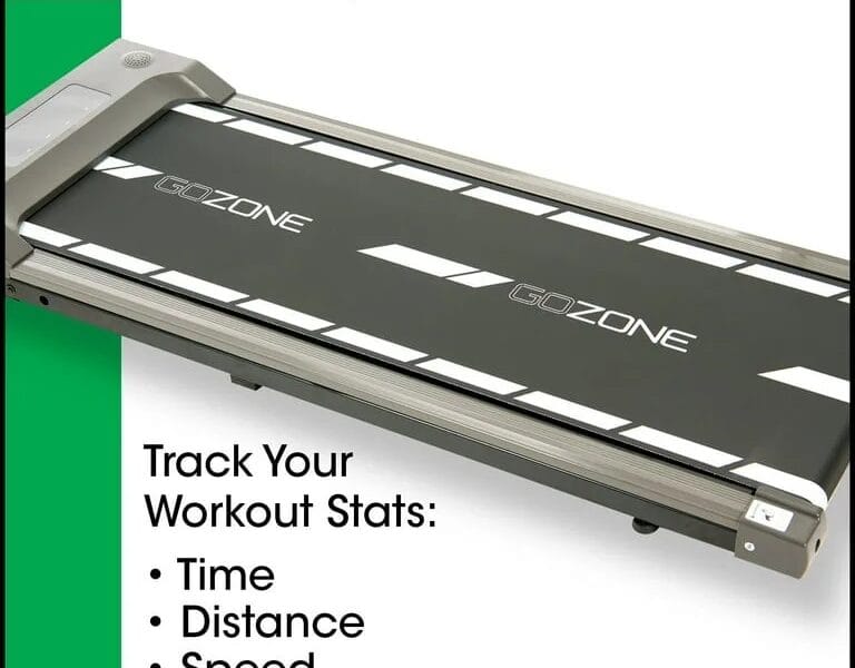Gozone Under Desk Exercise Treadmill with Remote, Walking Pad for Home and Office, Adjustable Speeds