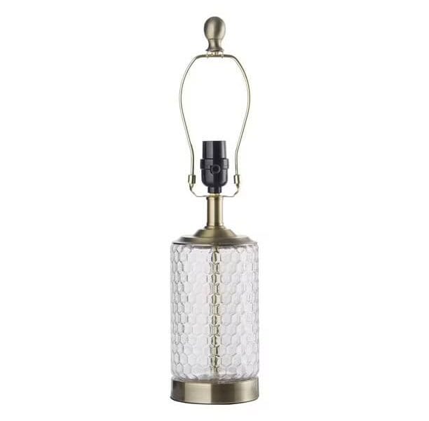 Hometrends Table Lamp 13.2″ Brass Accents