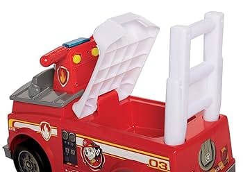 Paw Patrol Kids Ride On Marshall Fire Truck Ride-On with Lights and Sounds