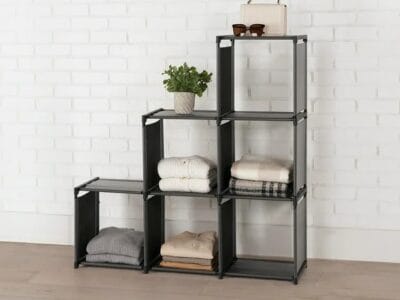 Mainstays 6 Cube Organizer, 3 Different Configurations