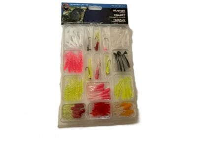 Pan Fishing Lure Soft Bait Jig Kit Set