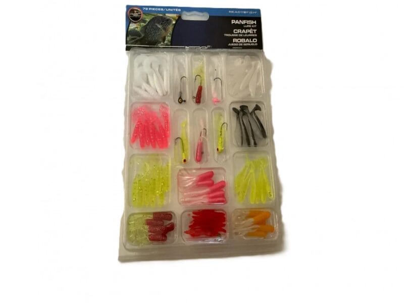 Pan Fishing Lure Soft Bait Jig Kit Set