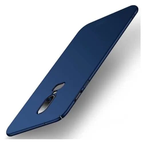 Ultra-thin Frosted PC Case for OnePlus 6 from MOFI (Blue)