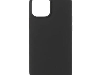 Blackweb Hard-Shell Silicone iPhone 12-12 Pro Case Black