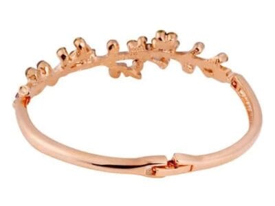 Crystal Alloy Bracelet (Rose Gold)