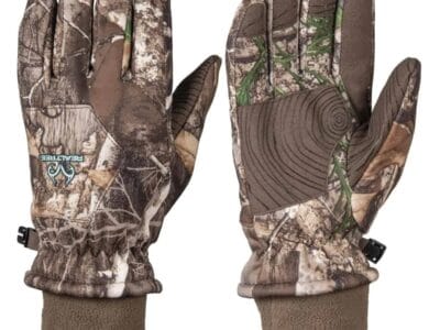 REALTREE SHERPA LINED GLOVES GANTS DOUBLÉ DE SHERPA – Medium