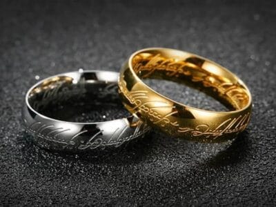 Titanium Steel Ring (Gold) US Size 10
