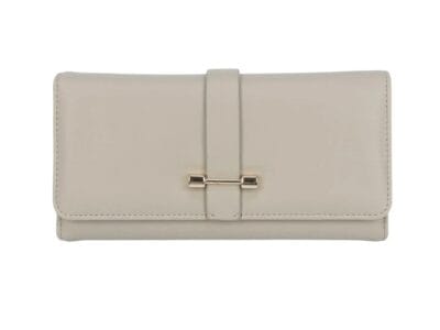 Time and Tru Carol Deluxe Flap Clutch Wallet