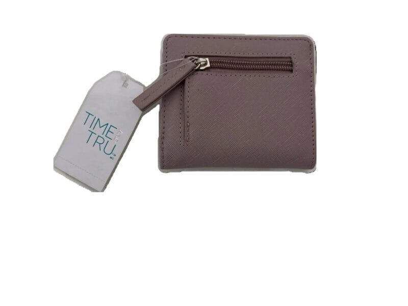 Time & Tru Womens Wallet Brown
