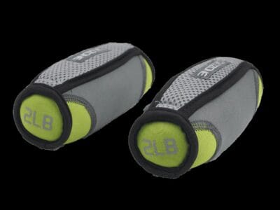 GoZone 4 LB WALKING DUMBBELLS – GREY/GREEN