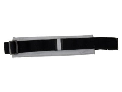 GoZone Reflective Slimline Waist Pack – Silver/Black