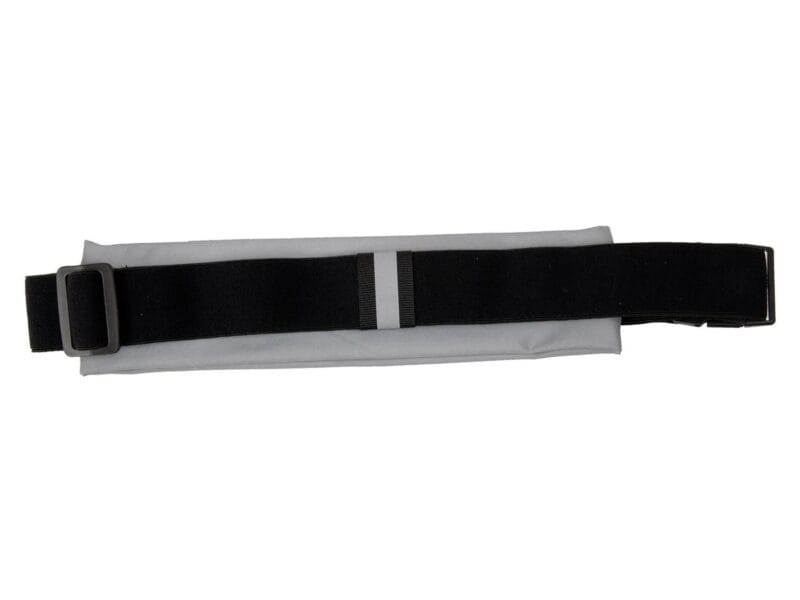 GoZone Reflective Slimline Waist Pack – Silver/Black