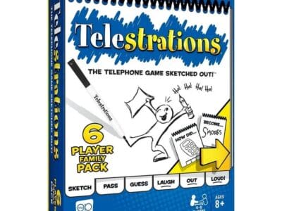 Telestrations 6-Player Family Pack Game, by USAopoly
