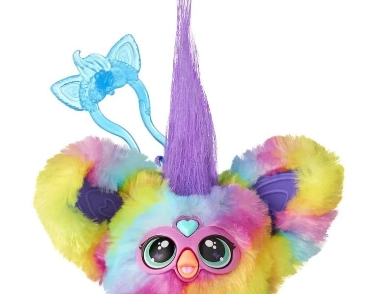 Furby Mini Friend Ray Electronic Pet, Multicoloro