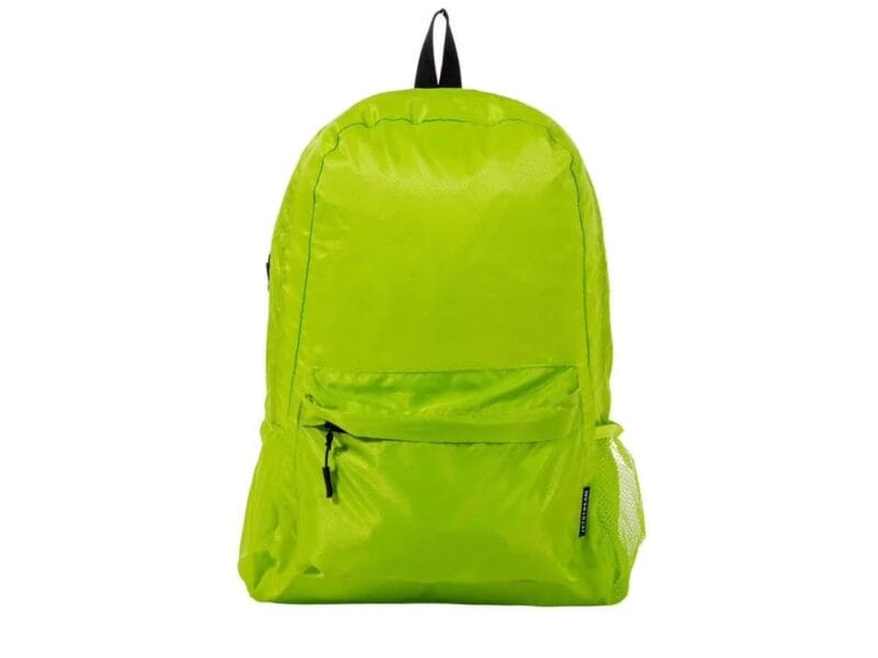 JetStream Foldable Backpack Lime Green