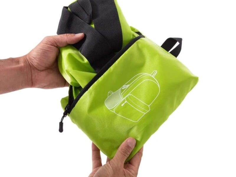 JetStream Foldable Backpack Lime Green