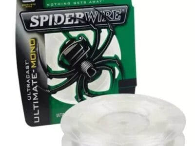 SPIDERWIRE ULTRACAST ULTIMATE MONO LINE FILLER SPOOL CLEAR 6LB