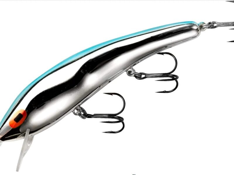 Cotton Cordell Ripplin Red Fine Baits Chrome Blue Back