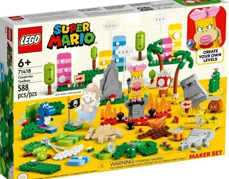 LEGO Super Mario Creativity Toolbox Maker Set 71418