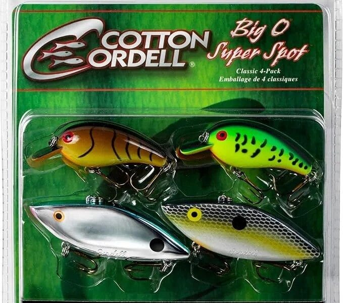 Cotton Cordell Big O Super Spot Classic 4 Pack Lipless Crankbaits