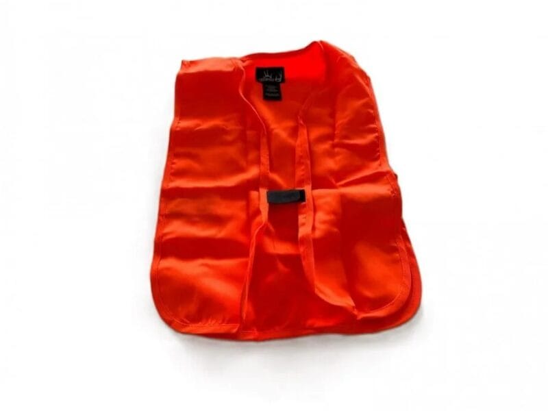 Vintage Red Head Hunters Orange Safety Vest