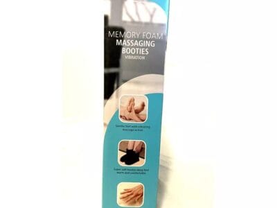 HealthTouch Women’s Memory Foam Massaging Booties