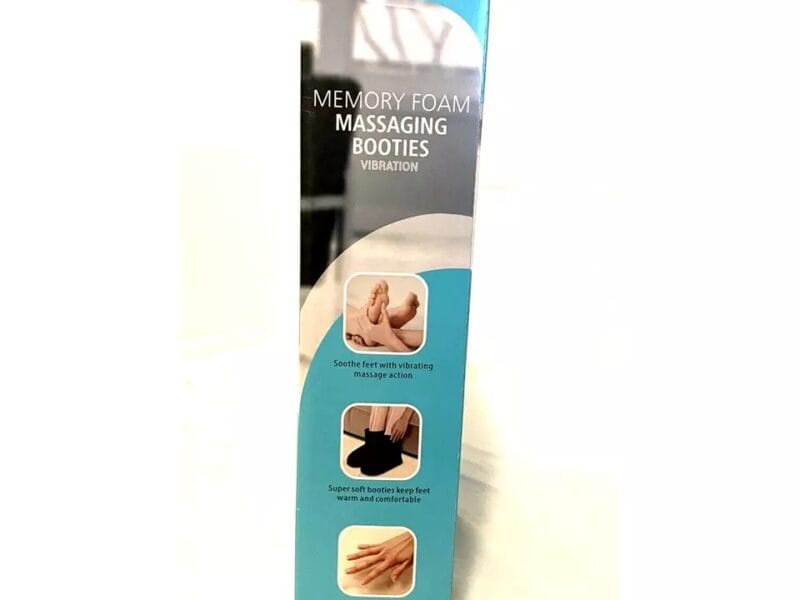HealthTouch Women’s Memory Foam Massaging Booties
