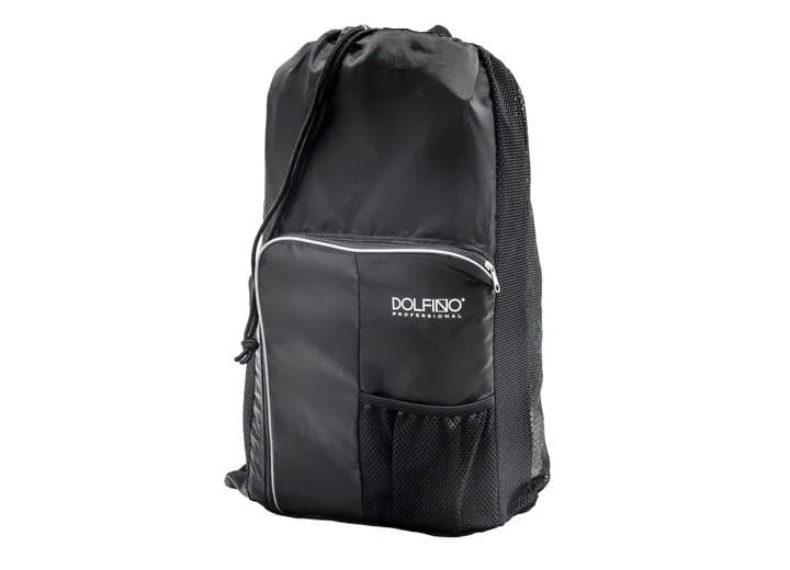 Dolfino Pro Nylon Swim Gear Backpack – Black