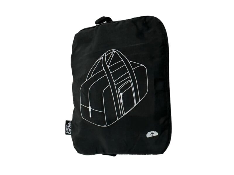 Travel Tote Bag Duffel Bag Luggage Sports Gym Water Resistant Foldable Black