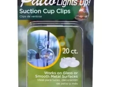 Simple Living ProDec 20ct Patio Deck and Eave Clips Outdoor Lighting