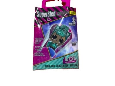 X Kites SuperSled LOL Surprise! Ripstop Nylon Frameless Parafoil Kite, 32 Inches Wide