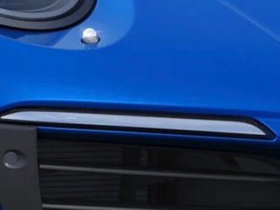 Genuine Porsche replacement front bumper light assembly