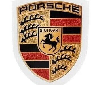 Genuine Porsche Bonnet Crest Sticker Badge 911