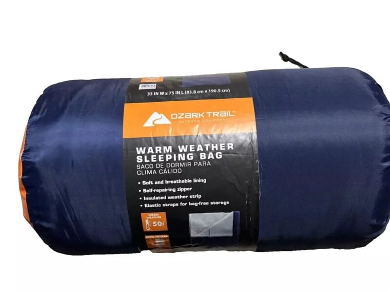 Ozark Trails Warm Weather Outdoor Equipment Sleeping Bag