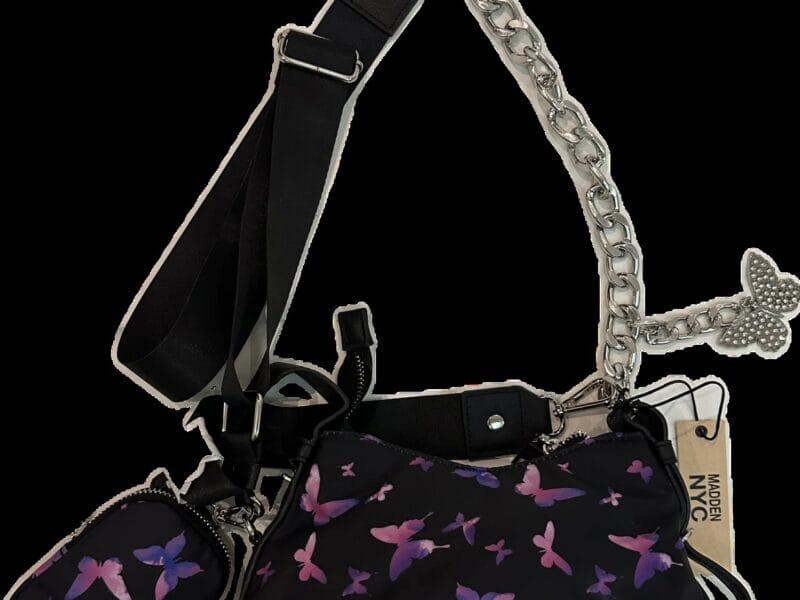 Madden NYC Women’s Charm Chain Crossbody Bag