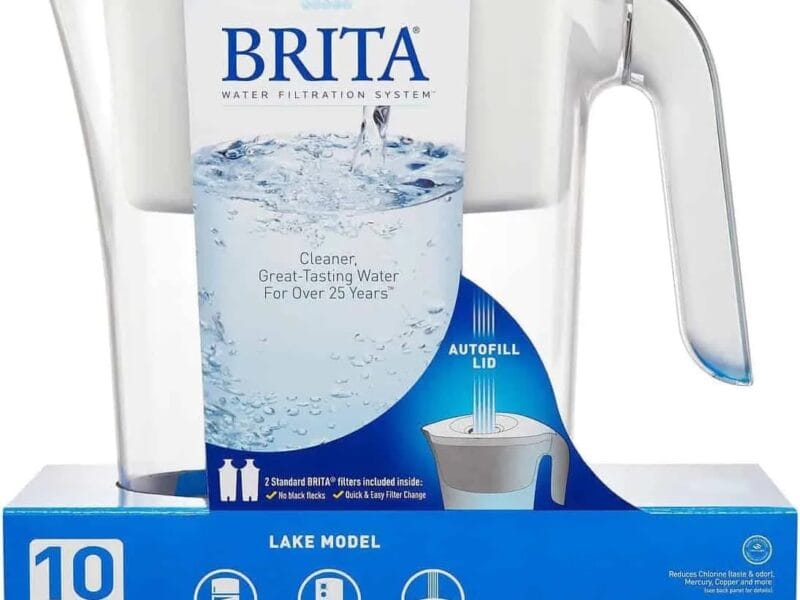 Brita Water Filtration System, 1 Pitcher with 2 Filters