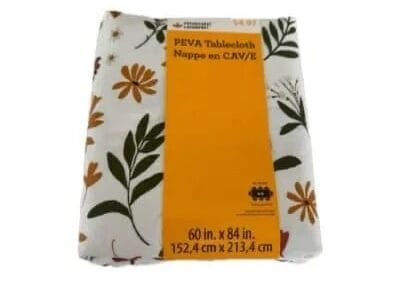 Harvest Peva Tablecloth Fall Thanksgiving Autumn Round Rectangle Way 2 Celebrate