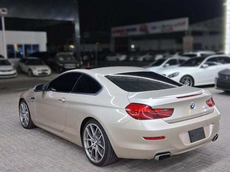 BMW 650Ci Coupe 2012 in Excellent condition , 4 Cylinders