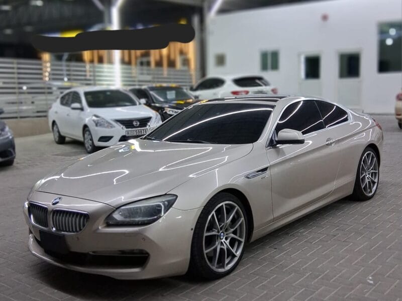 BMW 650Ci Coupe 2012 in Excellent condition , 4 Cylinders