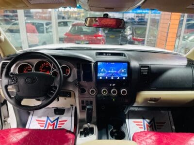 TOYOTA SEQUOIA White 2012