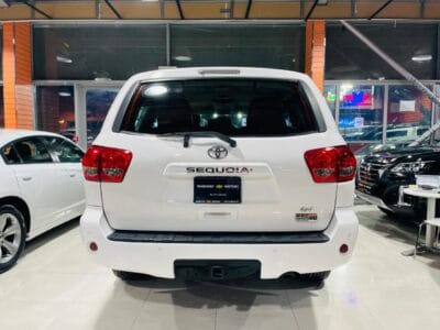 TOYOTA SEQUOIA White 2012