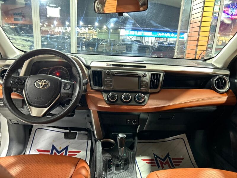 TOYOTA RAV 4 EX -R 4WD SILVER 2015 MODEL