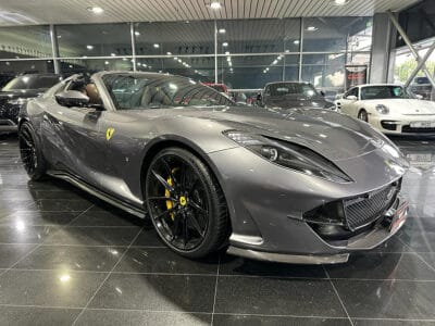 Ferrari GTS 812 2020 hardtop convertible with a 6.5L V12 engine