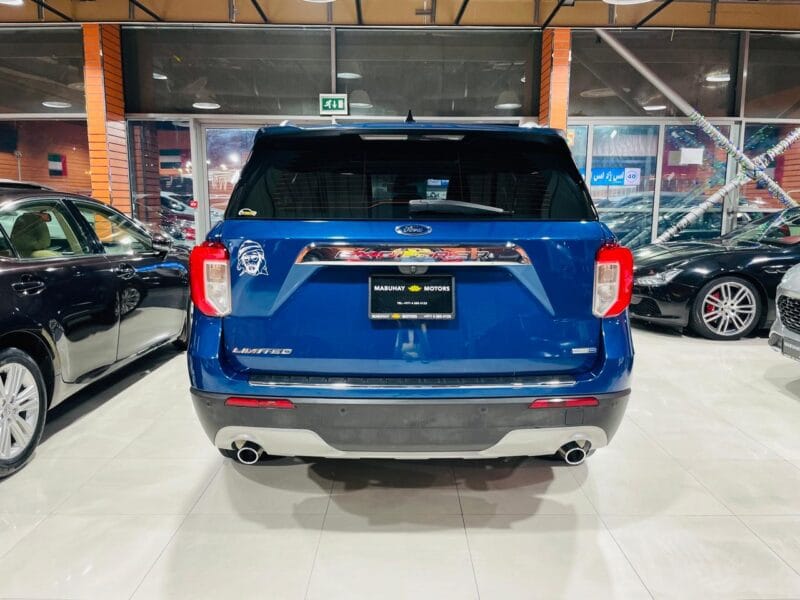 Ford Explorer Limited Blue 2021