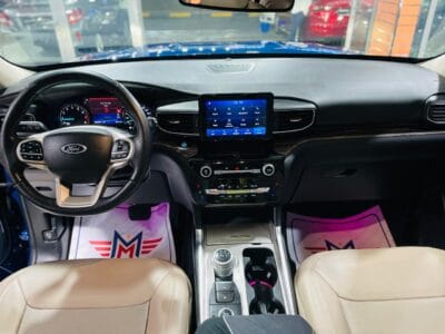 Ford Explorer Limited Blue 2021