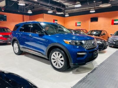 Ford Explorer Limited Blue 2021