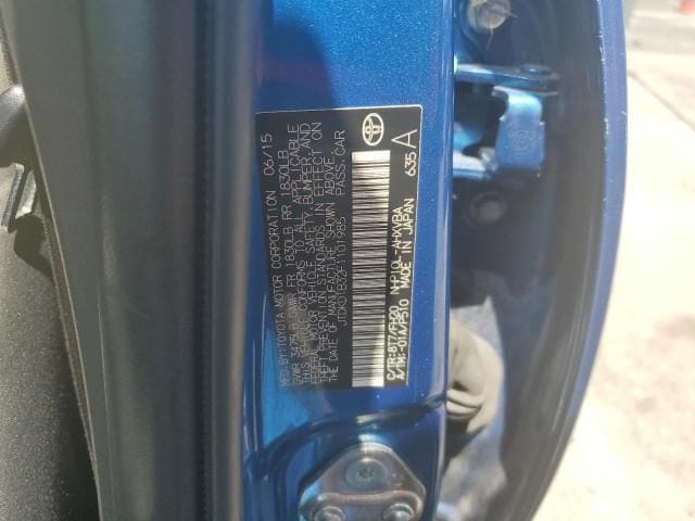 Toyota Prius C 2015