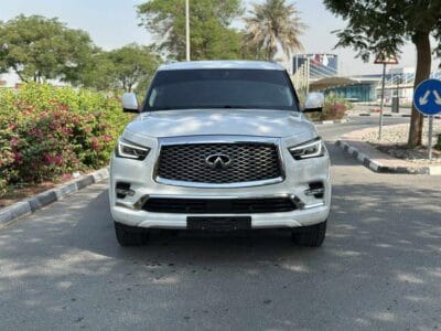 Infiniti QX80 Luxury 5.6L 2020 GCC SPEC NEAT AND CLEAN