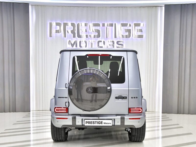 Mercedes-Benz G 63 AMG Silver Matte 2025 Local Registration +10%