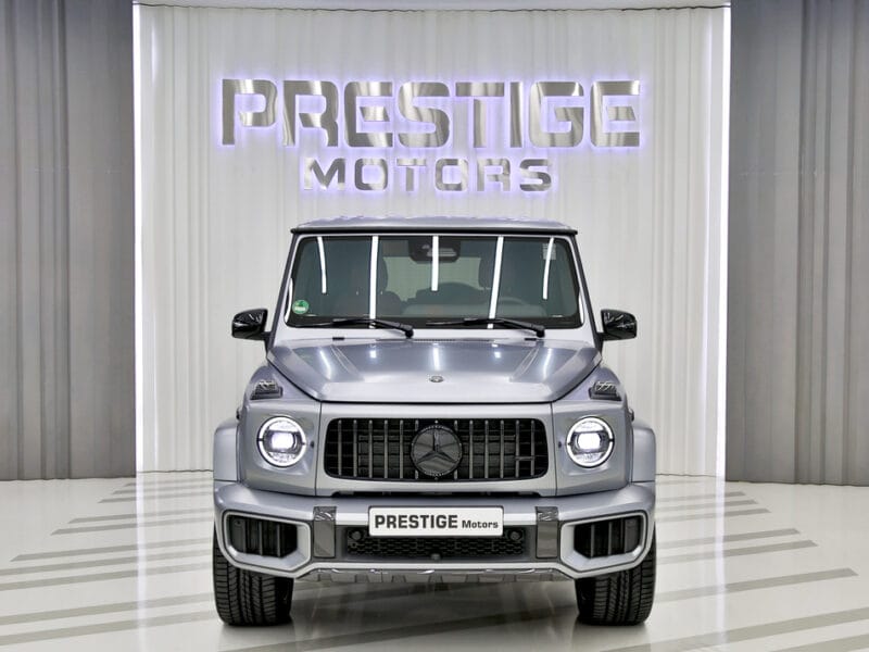 Mercedes-Benz G 63 AMG Silver Matte 2025 Local Registration +10%